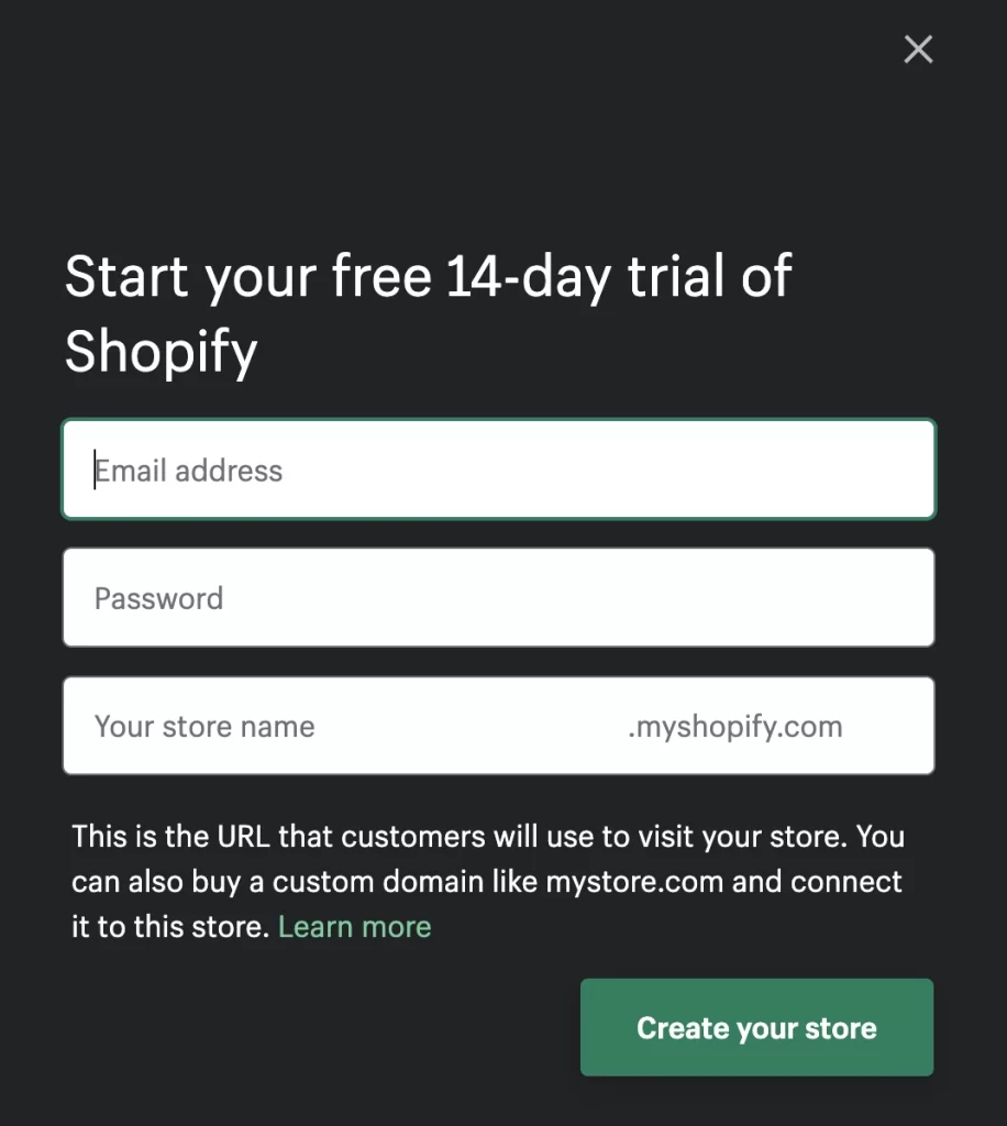 图片[2]-Shopify教程：如何注册Shopify-知否